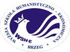 Wyższa Szkoła humanistyczno-ekonomiczne WSH-E - logo