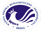 Wyższa Szkoła humanistyczno-ekonomiczne WSH-E - logo